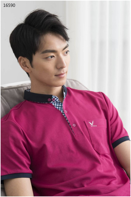 今年春夏休閒服，在韓國廣告紅星 宇炯龍 歐巴的身上代言