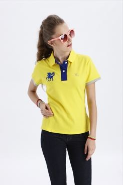 學院風-POLO衫(黃/女性團體服)